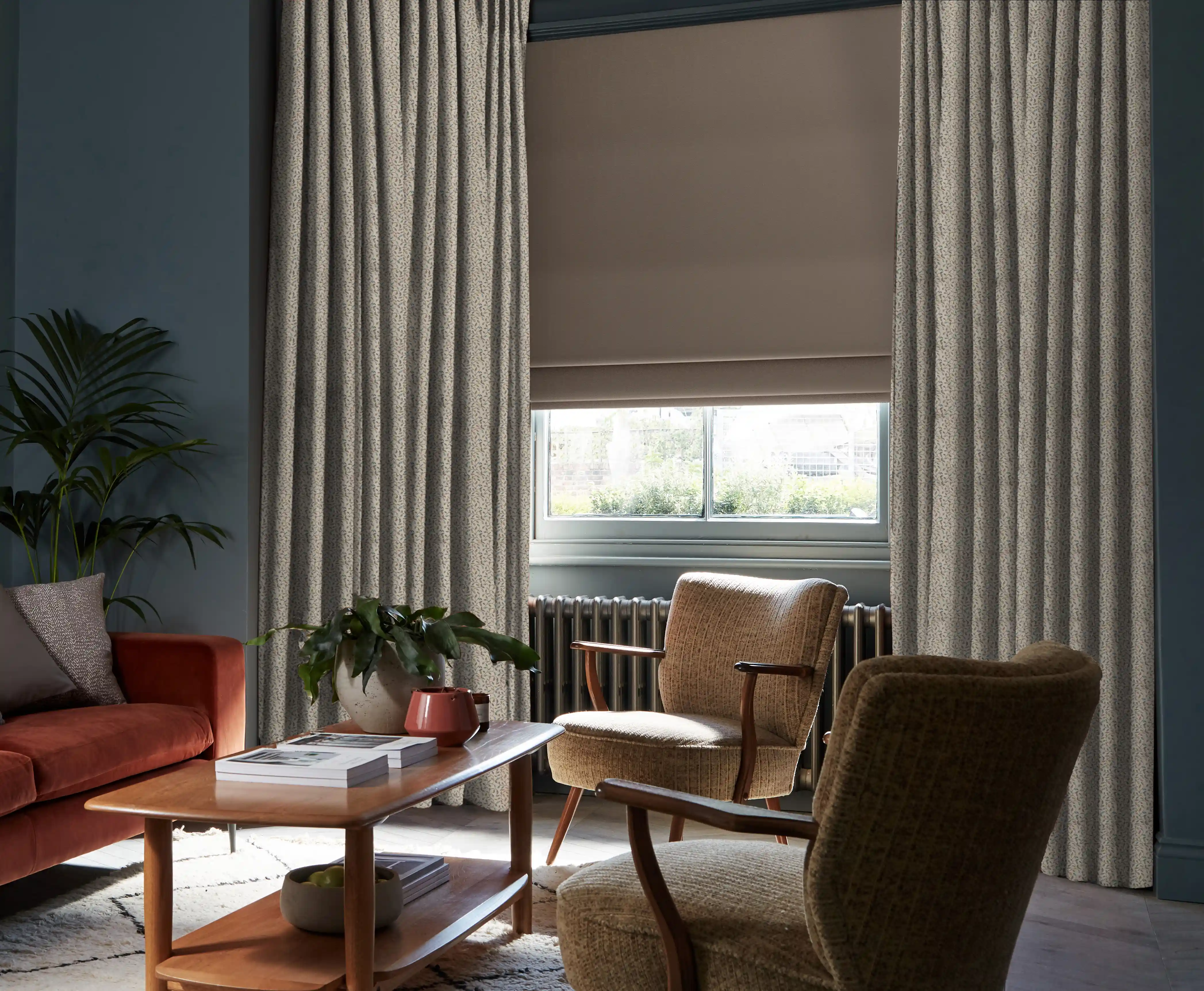 Sheer Curtains for Light-Filled Spaces: Brighten any room with sheer curtains that allow natural light to flood in, available across the UK.