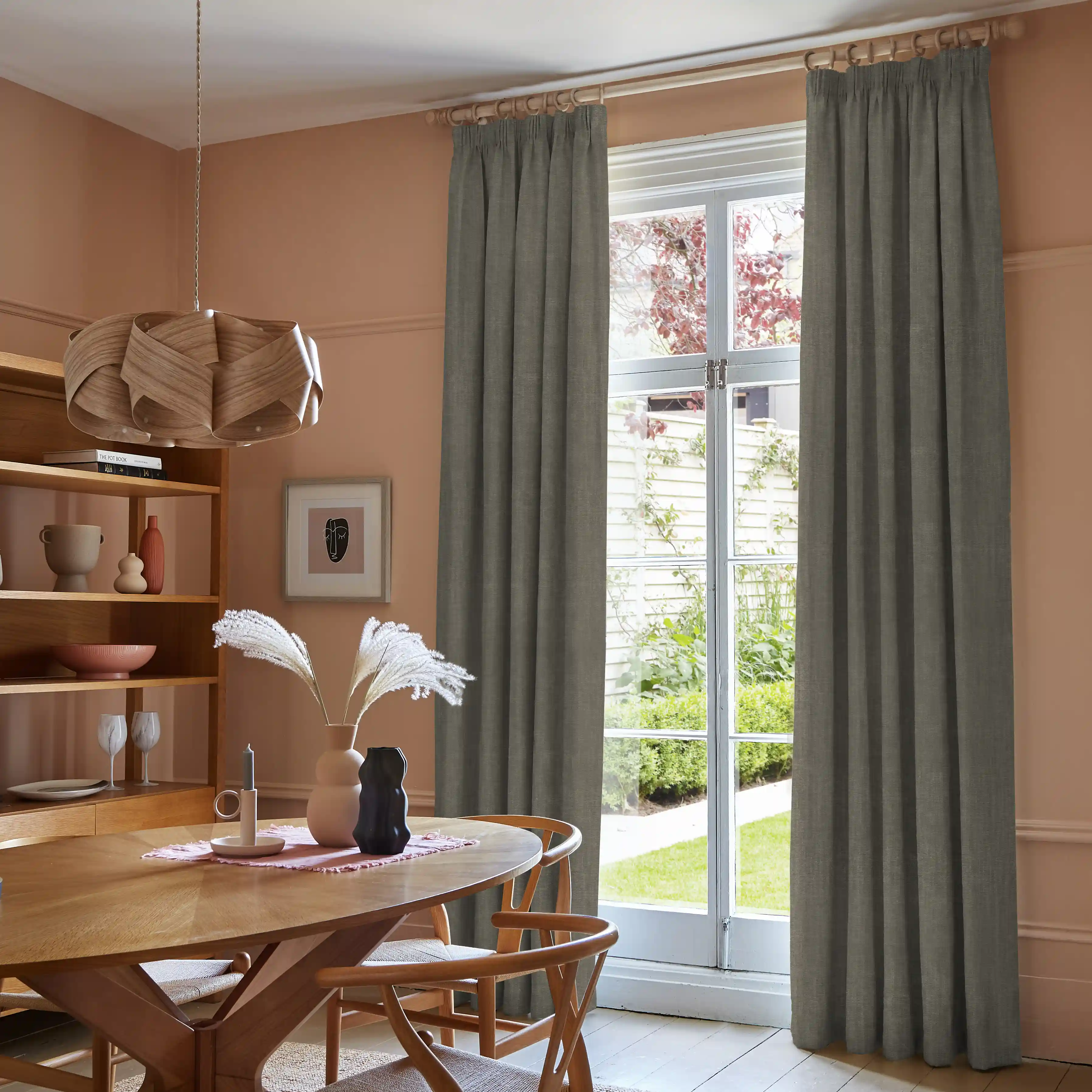 Pinch Pleat Curtains for Bedrooms in Leeds: Create a classic, cozy atmosphere in your bedroom with pinch pleat curtains in Leeds.