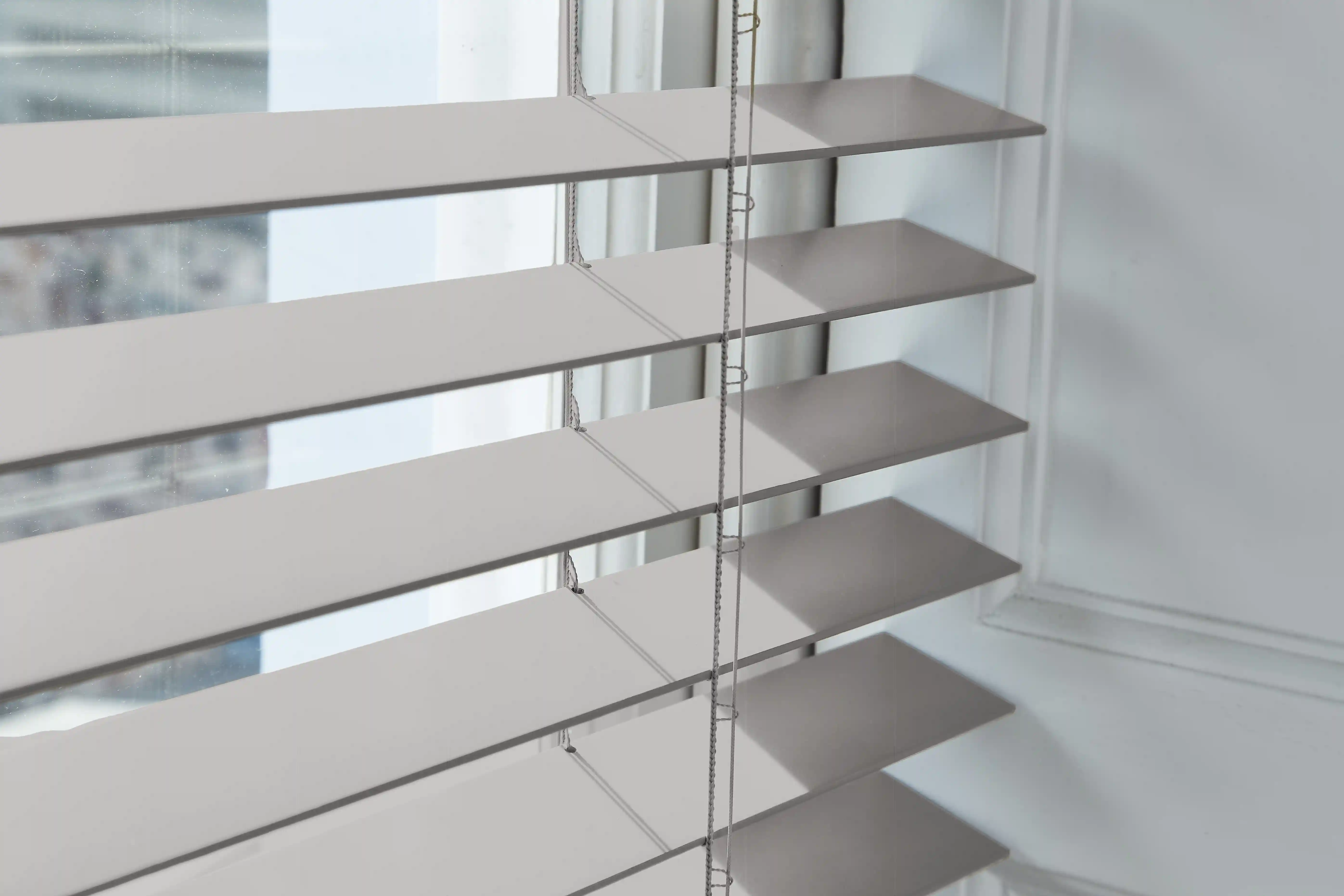 Classic oak wooden blinds a perfect match for heritage homes.