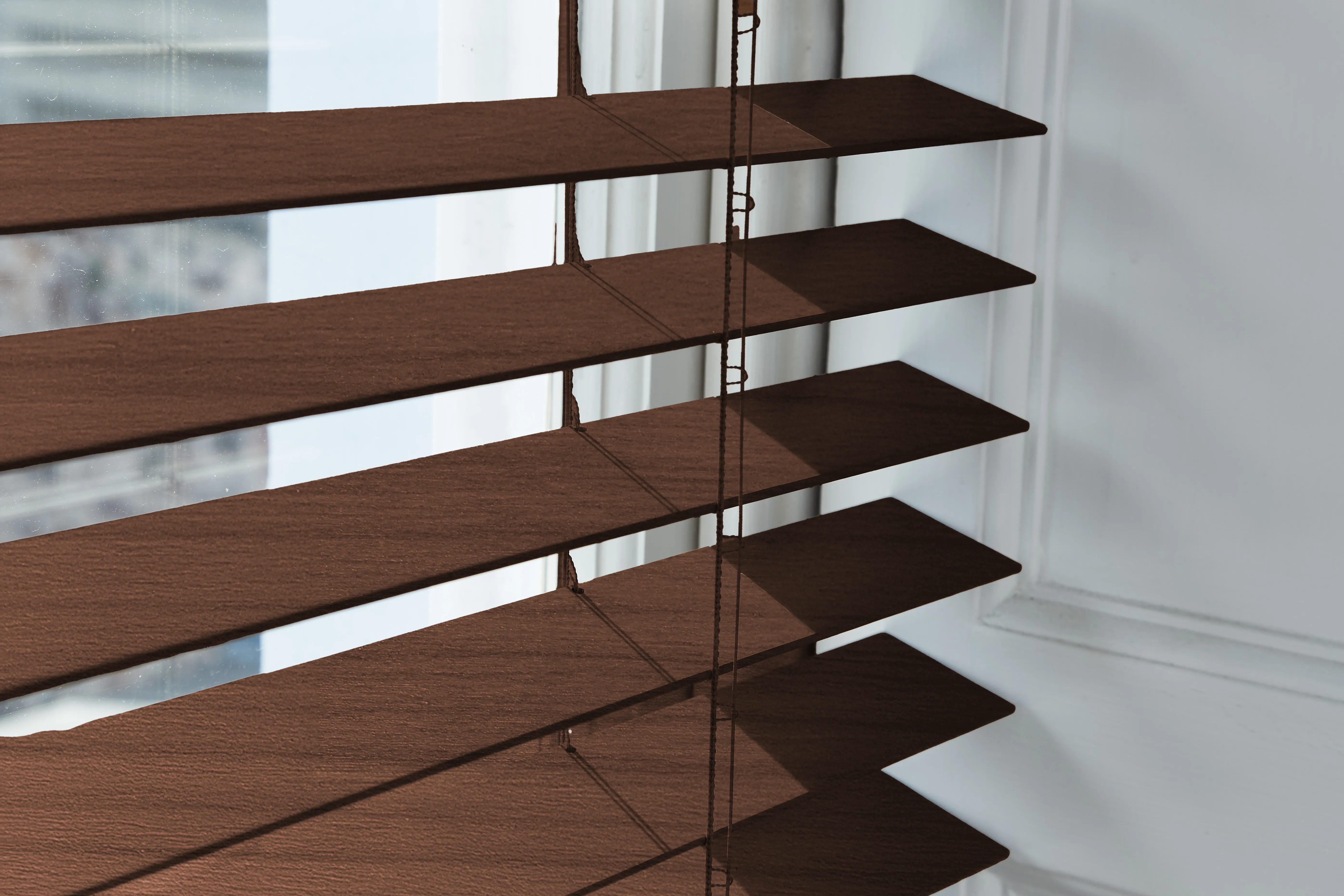 Sustainable real wood blinds environmentally friendly and durable.