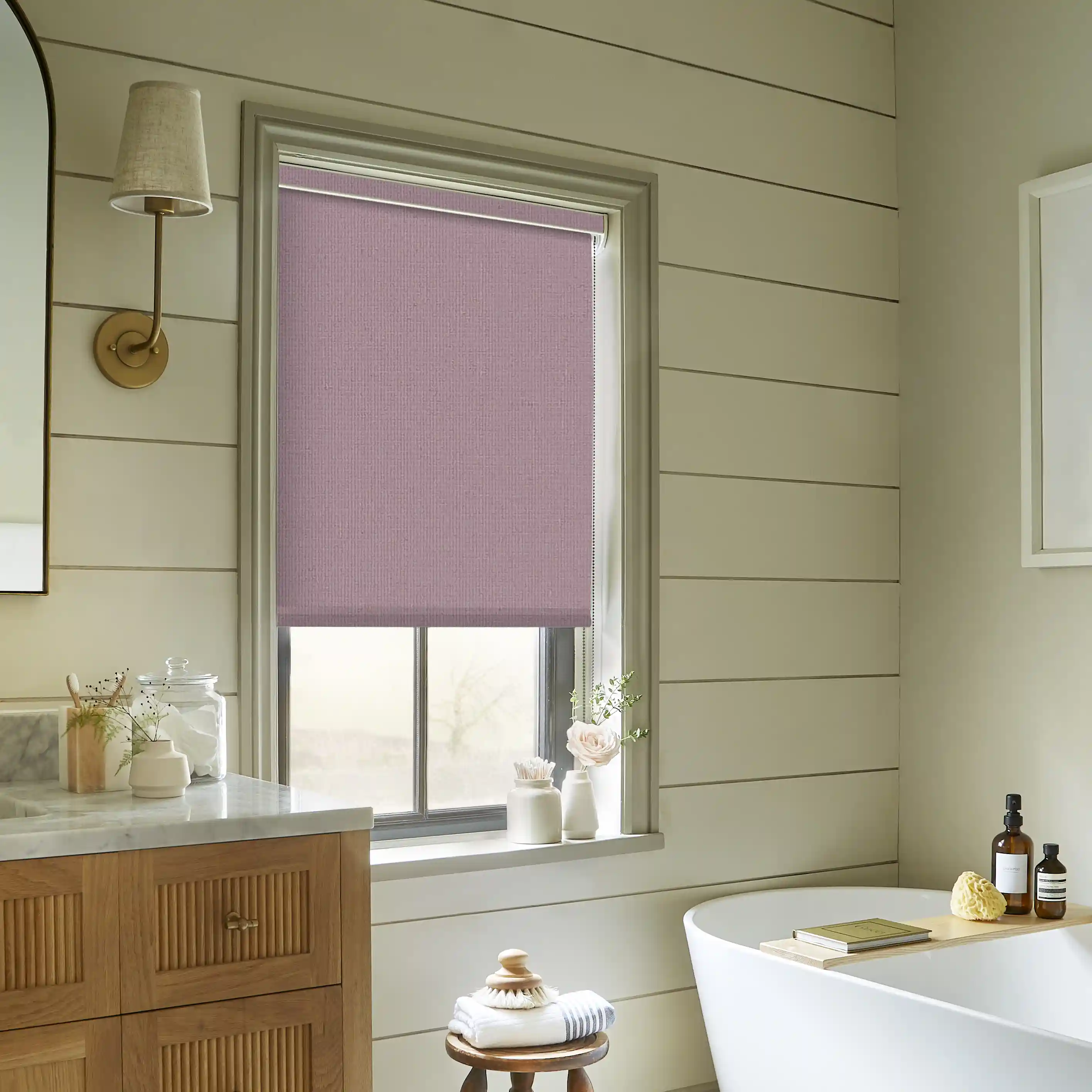 Enhance kitchen aesthetics with modern blackout window blinds.