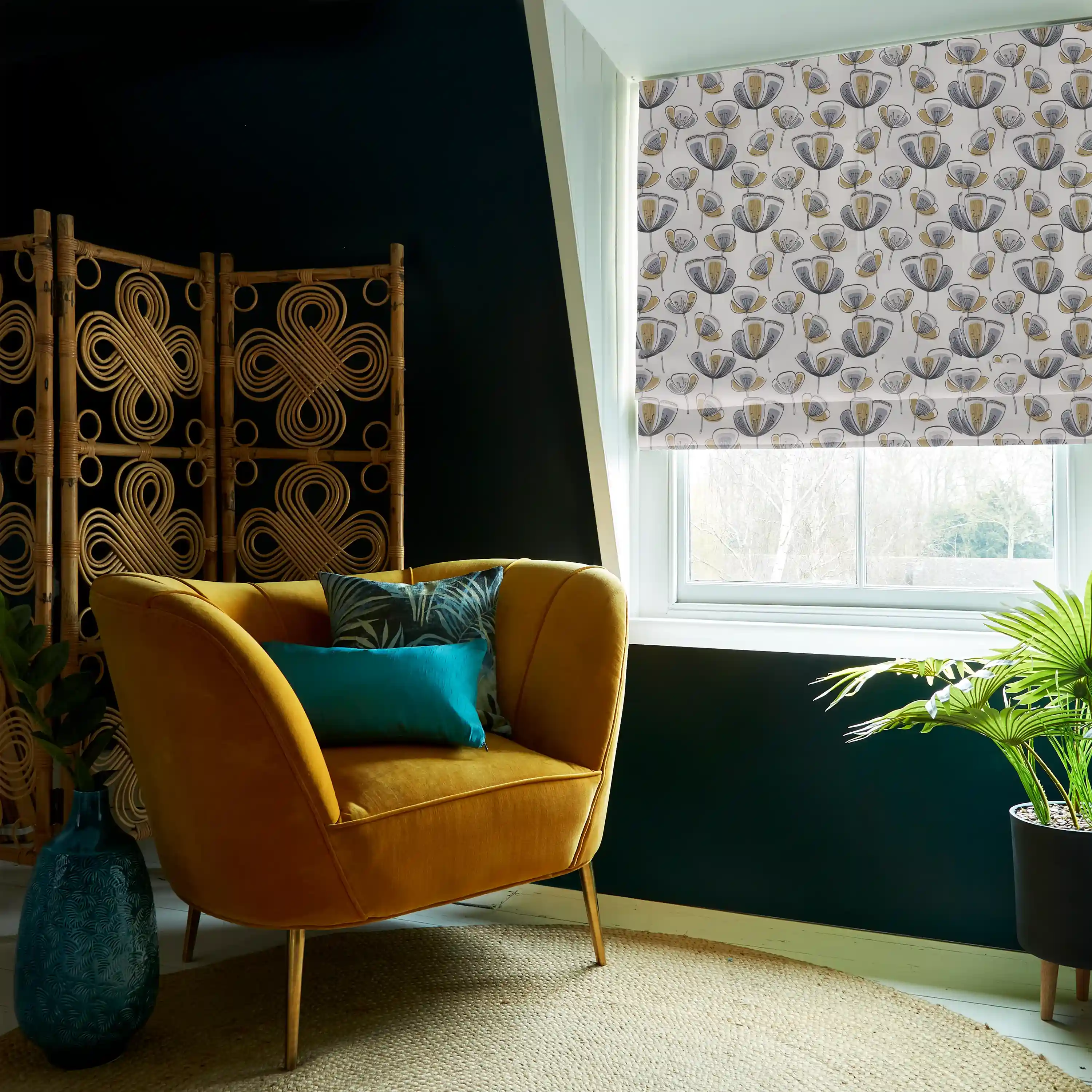 Roman Blinds for Kitchen Windows in Southend-on-Sea—Style your kitchen windows with Roman blinds that offer both privacy and elegance.