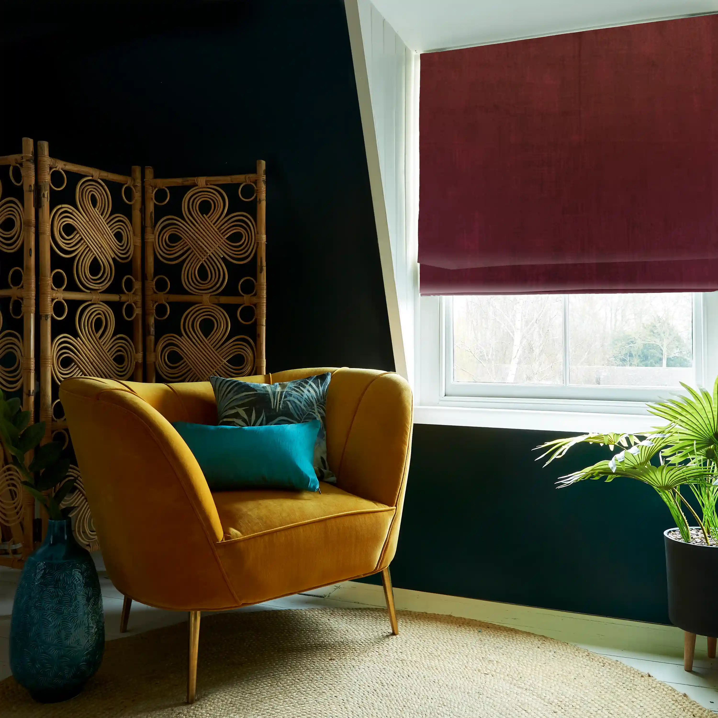 Roman Blinds for Bedrooms in Southend-on-Sea—Create a relaxing, stylish bedroom with Roman blinds that offer both privacy and light control