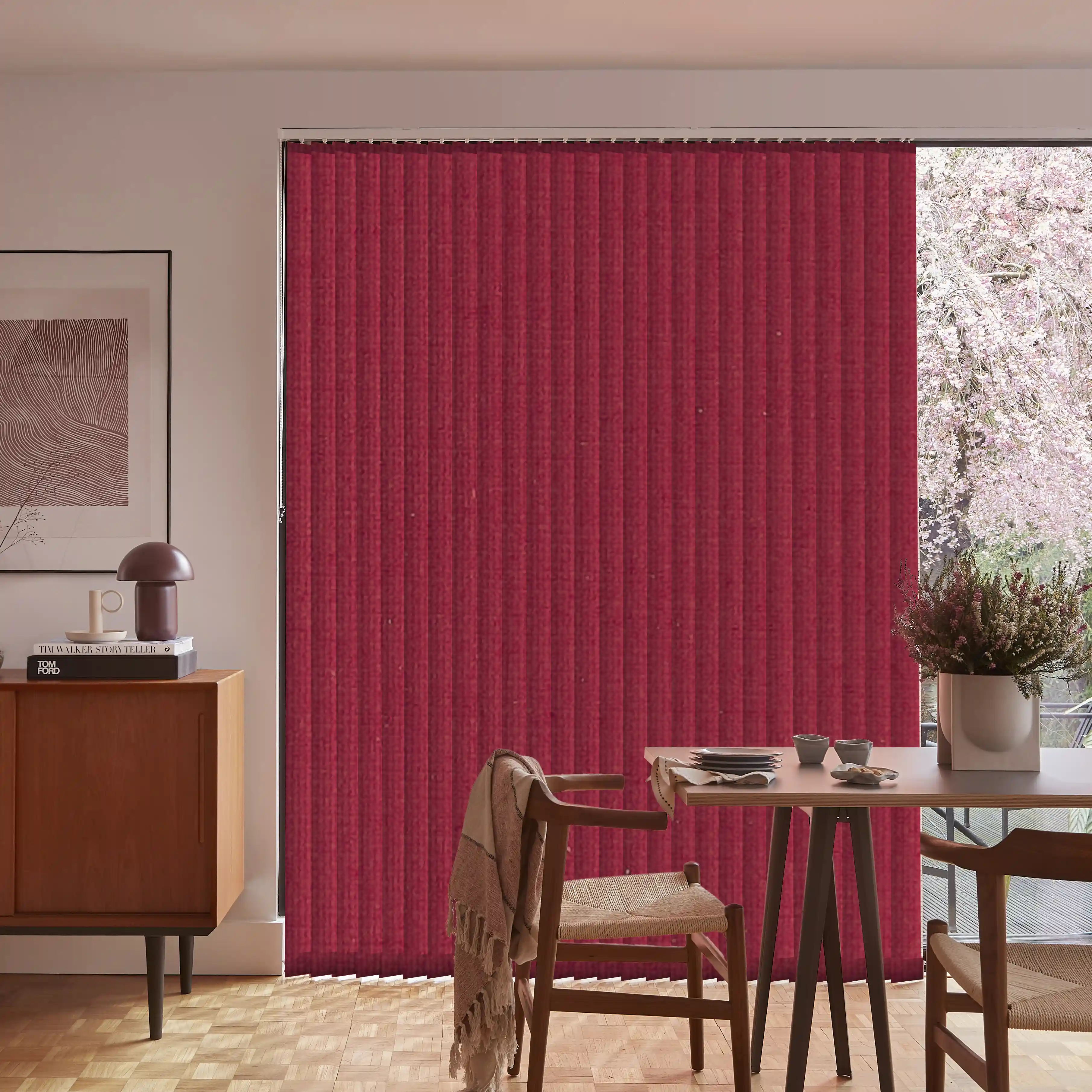 Affordable Premium Poppy Vertical Blinds for Homes in Birmingham